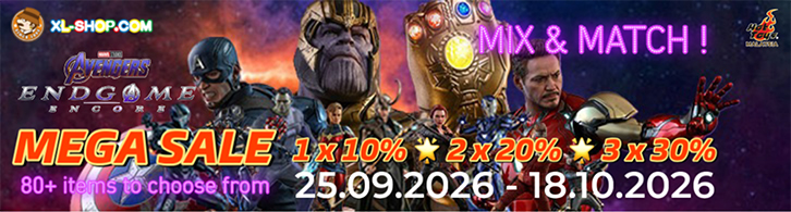 Hot Toys - Avengers Mega Sale